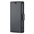 ERBORD Lesklá peněženka Litchi s klopou pro Motorola Edge 60 Pro
