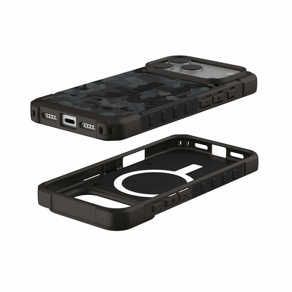 Pouzdro Urban Armor Gear pro iPhone 17 Pro Max, Pathfinder MagSafe, Midnight Camo
