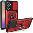 Pouzdro pro Samsung Galaxy A54 5G, CamShield Slide, červené