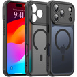 Matné pouzdro pro iPhone 17 Pro, pro MagSafe, s ochranou fotoaparátu, černé
