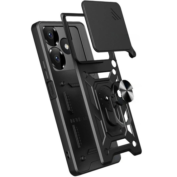 Pouzdro pro Realme GT 6 / 6T, CamShield Slide, černé