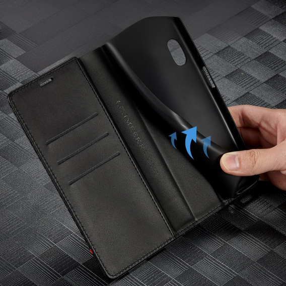 Flipové pouzdro pro Samsung Galaxy A26, Carbon LC.IMEEKE, černé