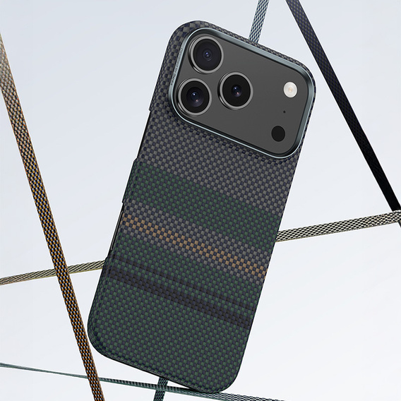 BENKS Kevlar Magnetic Armor Air Aurora 600D pouzdro pro MagSafe pro iPhone 17 Pro Max