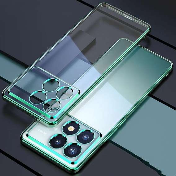 Pouzdro pro Xiaomi Poco F6 Pro, Frame Case, zelené