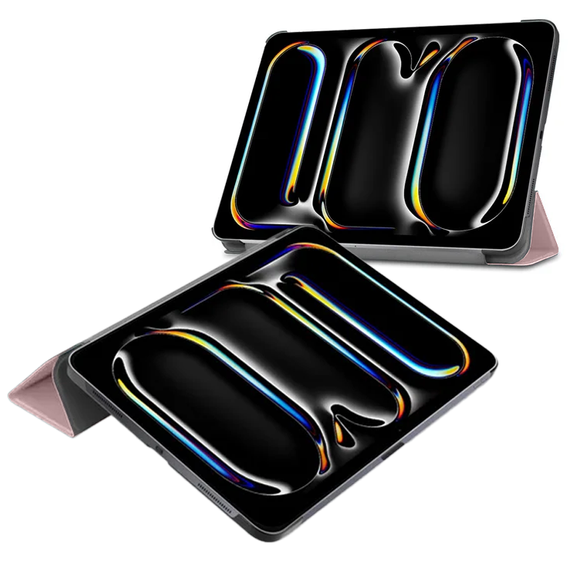 Pouzdro pro Apple iPad Pro 13" 7 gen. 2024 (A2925, Smartcase, růžové rose gold