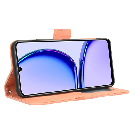 Klopové pouzdro pro Realme Note 50, Card Slot, růžové
