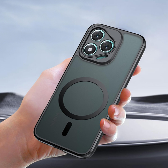 Pouzdro pro Honor 400 Lite, pro MagSafe, ERBORD Matt Case, černý