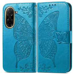Klopové pouzdro pro Xiaomi Redmi A5, Butterfly, modré