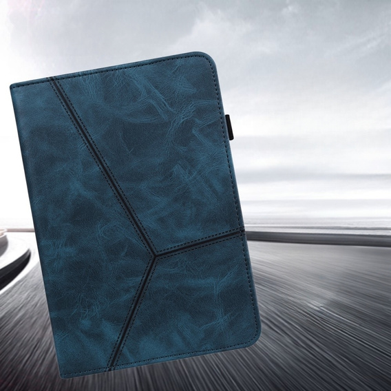 Pouzdro pro Lenovo Tab M9, Classic, s prostorem pro stylus, modré