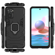 Pouzdro pro Xiaomi Redmi Note 10/10S, Kickstand Ring, černé