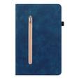 Pouzdro pro Lenovo Tab P11 Pro Gen 2Wallet Pen Slot, modré