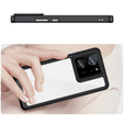 Pouzdro pro Xiaomi 13T / 13T Pro, Fusion Hybrid, transparentní / černé