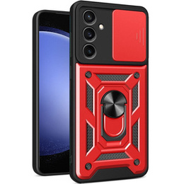 Pouzdro pro Samsung Galaxy S23 FE, CamShield Slide, červené
