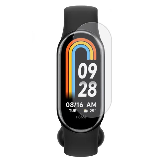 3x ERBORD Hydrogelová fólie pro Xiaomi Smart Band 10 / 9 / 8