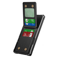 Pouzdro pro Samsung Galaxy S25 Ultra, Card Holder Kickstand, černé