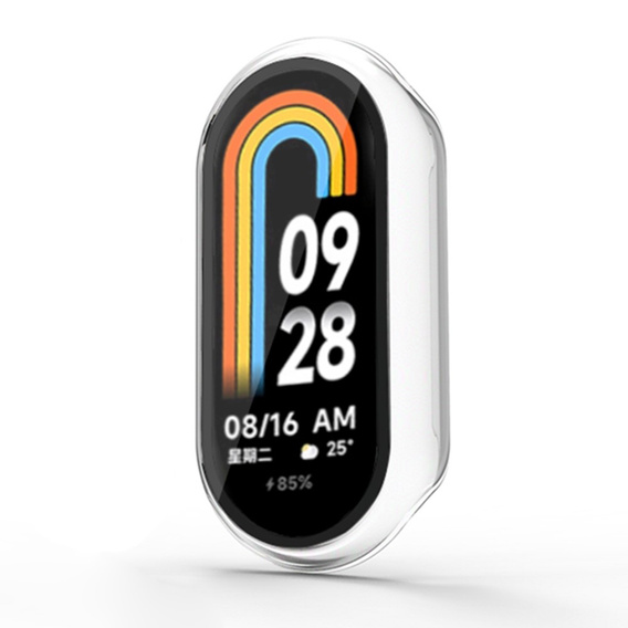 Pouzdro 2v1 + tvrzené sklo pro Xiaomi Smart Band 10 / 9 / 8, černé