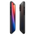 Pouzdro Spigen pro iPhone 16 Plus, Thin Fit Mag, šedé + 9H tvrzené sklo