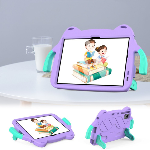 Dětské pouzdro pro Xiaomi Redmi Pad SE 11" / Huawei MatePad 11 2021 / DOOGEE T30 Pro / Lenovo Tab M11, fialové