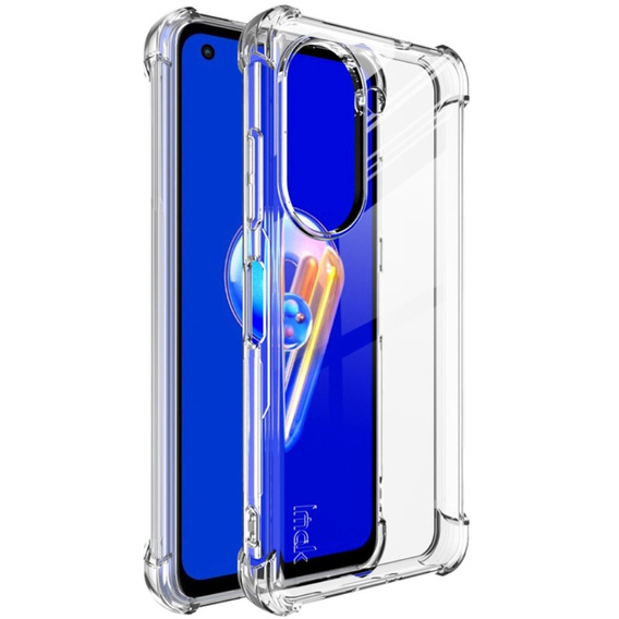 IMAK pouzdro pro Asus Zenfone 9 5G / 10 5G, Dropproof, průhledné