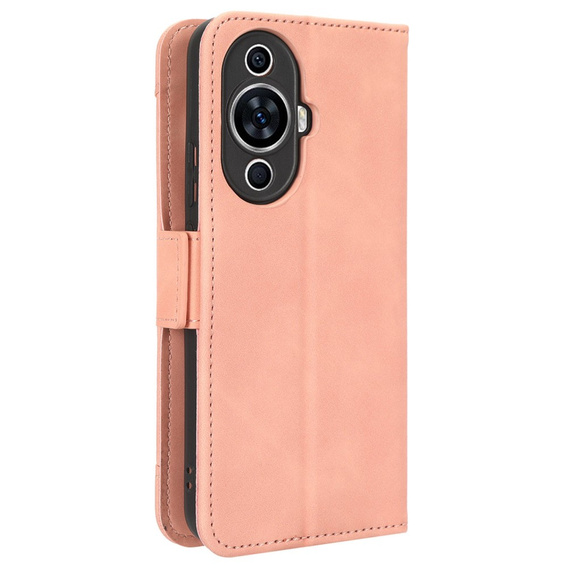 Klopové pouzdro pro Huawei Nova 11, Card Slot, růžové