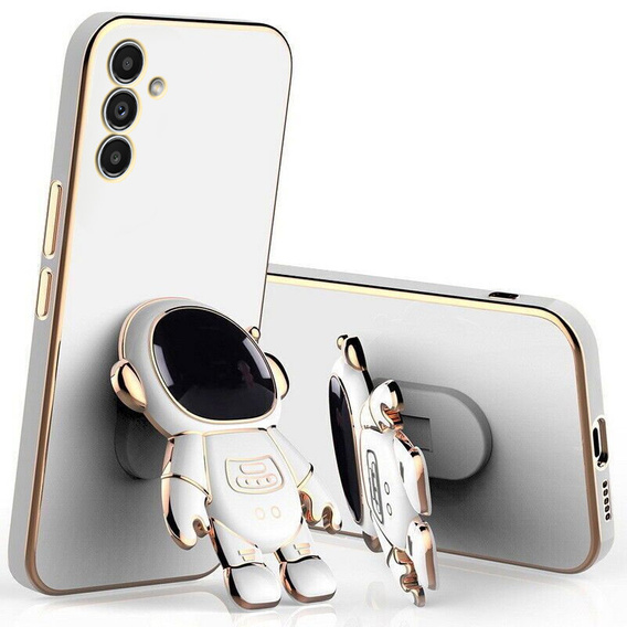 Pouzdro pro Samsung Galaxy M34, Astronaut, bílé