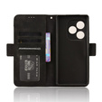 Klopové pouzdro pro Realme GT 6 / 6T, Card Slot, černé