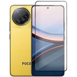 3D tvrzené sklo pro Xiaomi Poco F7 Ultra, černý rámeček