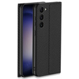 Klopové pouzdro pro Samsung Galaxy S23 Plus, GKK Leather, carbon černé