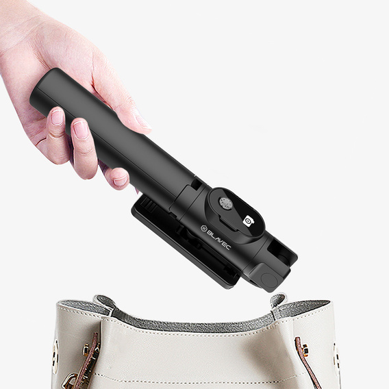 Selfie tyč s funkcí stativu a dálkovým ovládáním Bluetooth, pro smartphony o šířce 6,5 cm až 9,5 cm