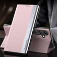 Klopové pouzdro pro Samsung Galaxy A54 5G, Side Magnetic, růžové