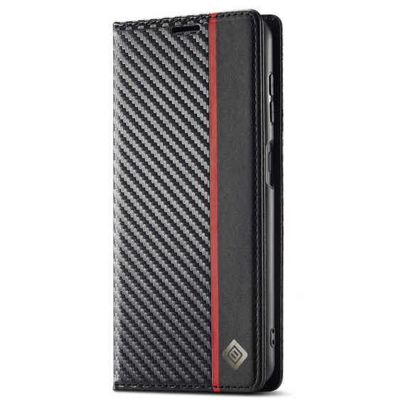 Flipové pouzdro pro Samsung Galaxy A36, Carbon LC.IMEEKE, černé