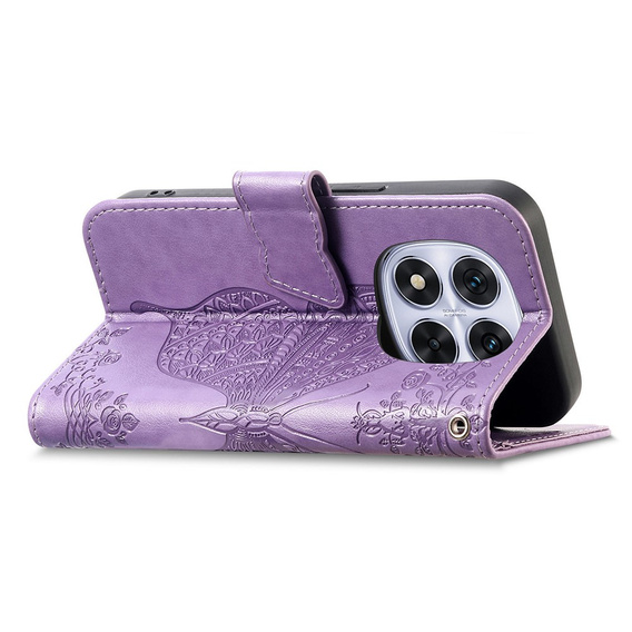 Pouzdro s klopou Butterfly pro Xiaomi Redmi Note 15 Pro Plus 5G / Poco M8 Pro 5G