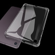 Pouzdro pro Samsung Galaxy Tab A7 Lite, silikonové, průhledné
