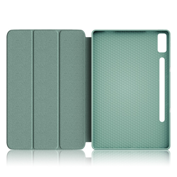 Pouzdro pro Lenovo Tab P12, Smartcase s prostorem pro stylus, zelené