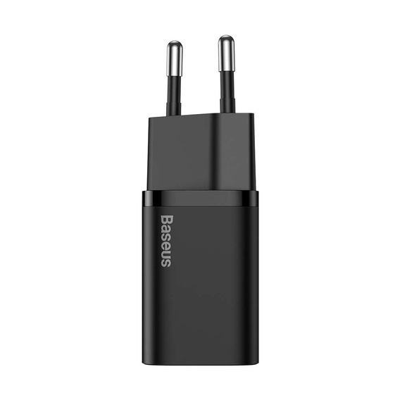 Síťová nabíječka Baseus Super Si PD 25 W USB-C + kabel USB-C, černá