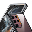Pouzdro pro Samsung Galaxy S22 Ultra, Shockproof, s fólií, černé