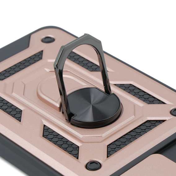 Pouzdro pro Xiaomi Redmi 13C / Poco C65, CamShield Slide, růžové rose gold