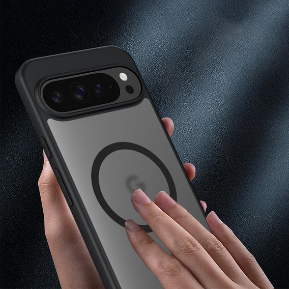 Pouzdro pro Google Pixel 9 Pro XL, Fusion Hybrid, pro MagSafe, černé