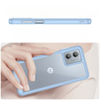 Pouzdro pro Motorola Moto G53 5G, Fusion Hybrid, transparentní / modré