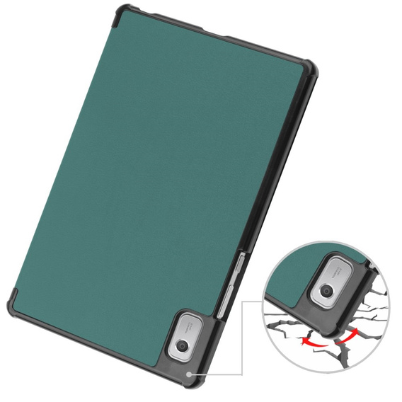 Pouzdro pro Lenovo Tab M9, Smartcase, zelené