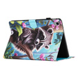 Pouzdro pro iPad 10.9" 2022 (10 gen.), s klopou, raccoon