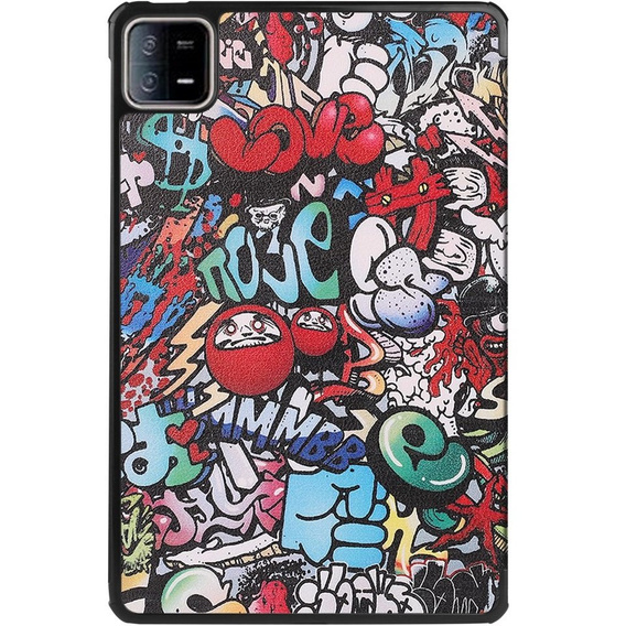 Pouzdro pro Xiaomi Pad 6 / 6 Pro, Smartcase, graffiti