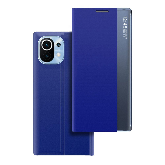 Flipové pouzdro pro Xiaomi Mi 11, Side View, modré