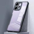 Pouzdro pro Oppo Reno 14, vyztužené, průhledné s černými boky