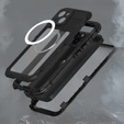 Vodotěsné pouzdro IP68 pro iPhone 14, SHELLBOX MagSafe, černé