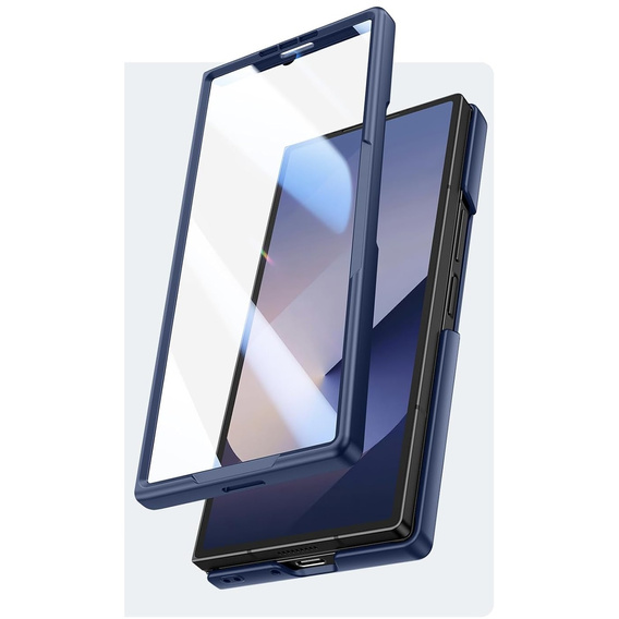 Skleněné pouzdro s plnou 360° ochranou pro Samsung Galaxy Z Fold7 5G