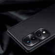 Kožené pouzdro pro Honor 70 5G, leather hybrid, černé