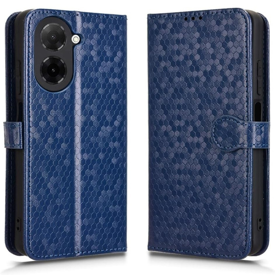 Flipové pouzdro pro Xiaomi Redmi A5, Wallet Rhombus, modré