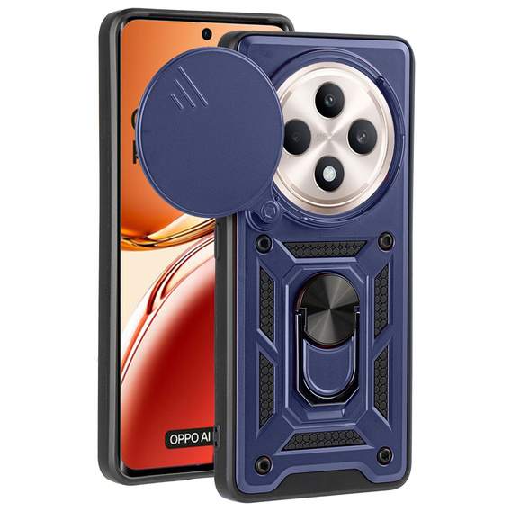 Pouzdro pro Oppo Reno 12FS / Oppo Reno 12F, CamShield Slide, modré