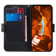 Klopové pouzdro pro Xiaomi Redmi Note 13 5G, Wallet, Cat šedé